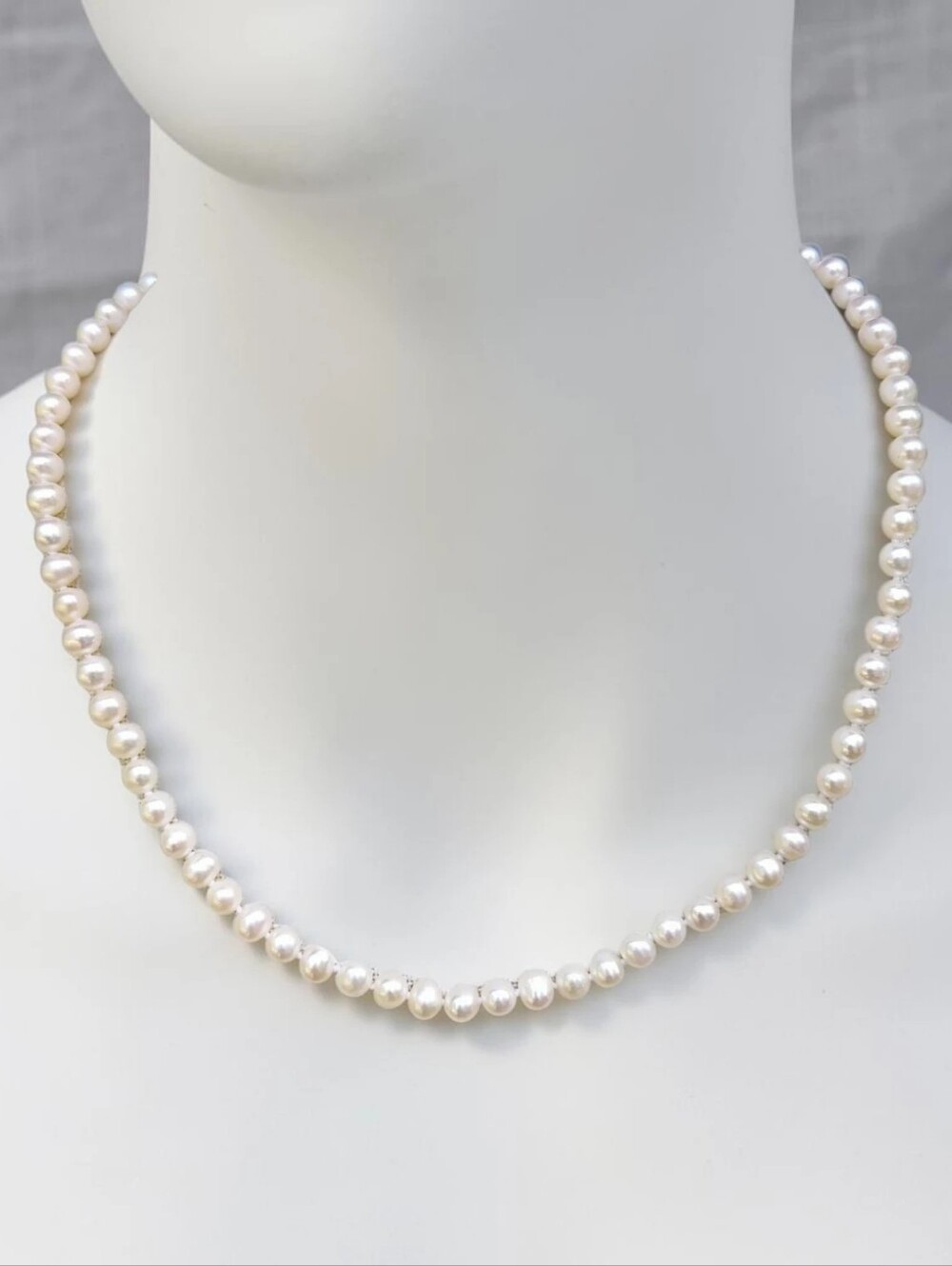14K Gold Cultured Pearl Necklace